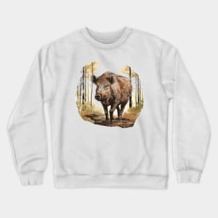 Wild Boar Crewneck Sweatshirt